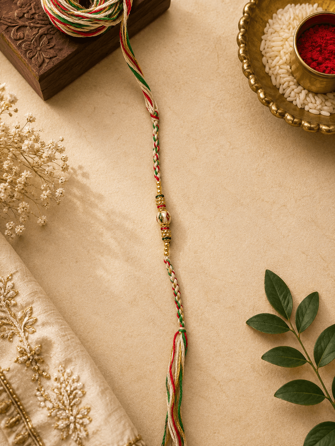 Traditional Multicolor Designer Rakhi